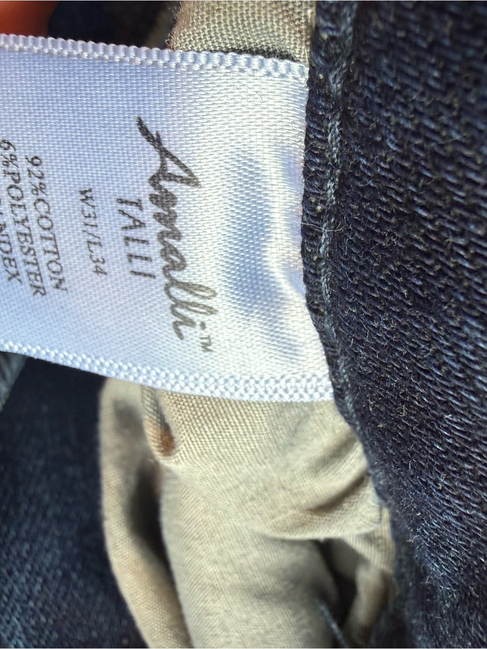 Brooklyn Tall Cuffed Straight Leg Jeans - Light Wash - Picture 9 of 9